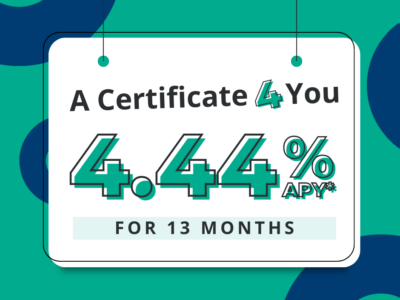 share certificate rate special